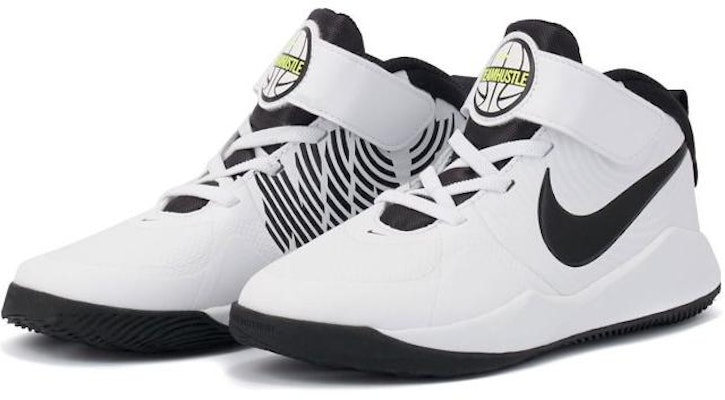 (Preschool) Nike Team Hustle D9 'White Black' AQ4225-100 Lookbook (Preschool) Nike Team Hustle D9 'White Black' AQ4225-100