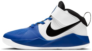 (Preschool) Nike Team Hustle D9 'White Game Royal' AQ4225-405 (Preschool) Nike Team Hustle D9 'White Game Royal' AQ4225-405