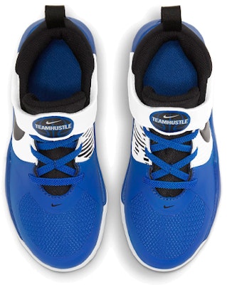 (Preschool) Nike Team Hustle D9 'White Game Royal' AQ4225-405 Shop (Preschool) Nike Team Hustle D9 'White Game Royal' AQ4225-405