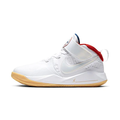 (PS) Nike Team Hustle D9 'White Metallic Gold'