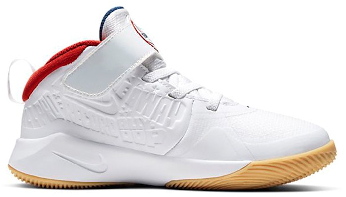 (Preschool) Nike Team Hustle D9 'White Metallic Gold' CT1637-100 Order (Preschool) Nike Team Hustle D9 'White Metallic Gold' CT1637-100