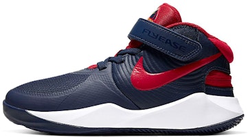 (Preschool) Nike Team Hustle D9 FlyEase 'Midnight Navy University Red' BV2951-400 (Preschool) Nike Team Hustle D9 FlyEase 'Midnight Navy University Red' BV2951-400
