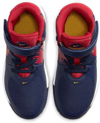 (Preschool) Nike Team Hustle D9 FlyEase 'Midnight Navy University Red' BV2951-400 Shop (Preschool) Nike Team Hustle D9 FlyEase 'Midnight Navy University Red' BV2951-400