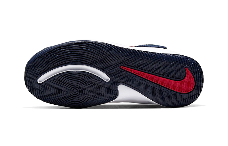 Details for (PS) Nike Team Hustle D9 FlyEase ''Midnight Navy University Red'' Nederlands. BV2951-400