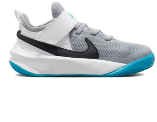 (Preschool) Nike Team Hustle D 10 'Grey Blue Lightning' CW6736-104 Order (Preschool) Nike Team Hustle D 10 'Grey Blue Lightning' CW6736-104