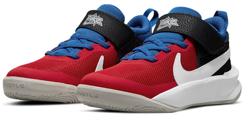 (Preschool) Nike Team Hustle D 10 'Red Blue Black' CW6736-005 Lookbook (Preschool) Nike Team Hustle D 10 'Red Blue Black' CW6736-005