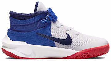 Order 【BP幼童】Nike Team Hustle D 10 FlyEase 魔術貼休閒籃球鞋 灰藍