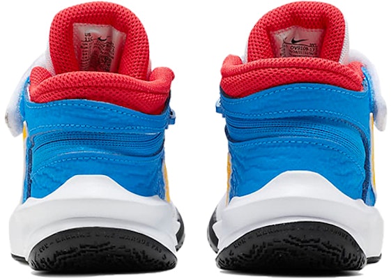 (Preschool) Nike Team Hustle D 10 FlyEase 'White Blue Yellow' DV9109-171 Purchase (Preschool) Nike Team Hustle D 10 FlyEase 'White Blue Yellow' DV9109-171