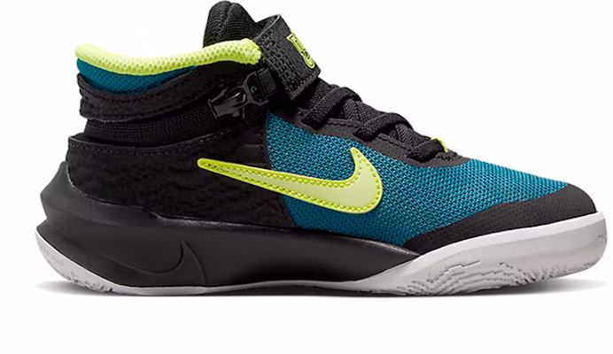 中童 Nike Team Hustle D 10 FlyEase 魔術貼 中幫 籃球鞋 黑綠色 Order 中童 Nike Team Hustle D 10 FlyEase 魔術貼 中幫 籃球鞋 黑綠色