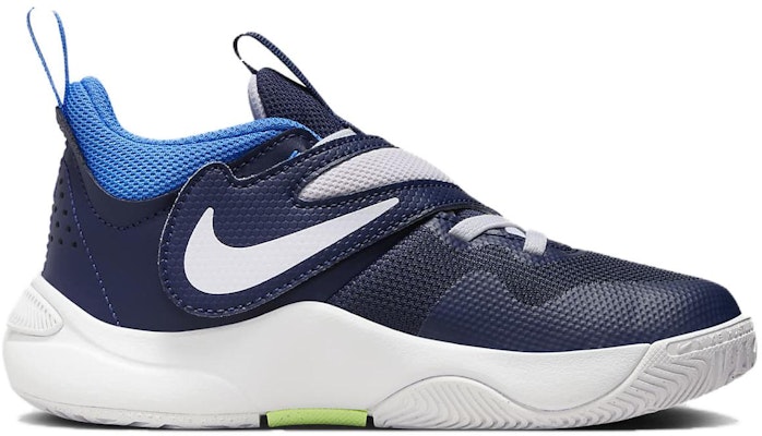 (Preschool) Nike Team Hustle D 11 'Midnight Navy Volt' DV8994-401 Order (Preschool) Nike Team Hustle D 11 'Midnight Navy Volt' DV8994-401