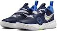 Lookbook (PS) Nike Team Hustle D 11 'Midnight Navy Volt' - Biru Gelap dan Volt. DV8994-401
