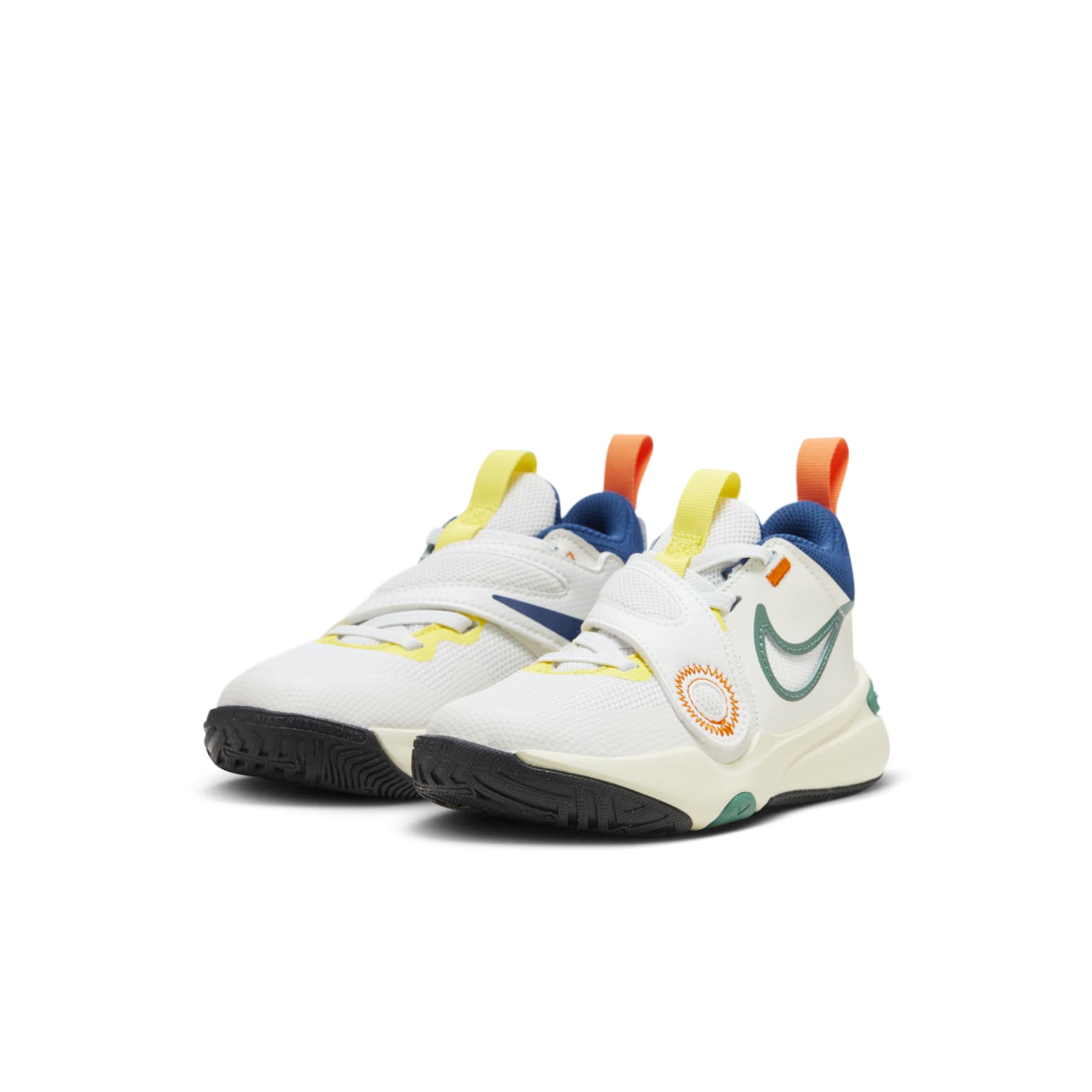 Order (Preschool) Nike Team Hustle D 11 'Sail Bicoastal Opti Yellow' HQ1188-131