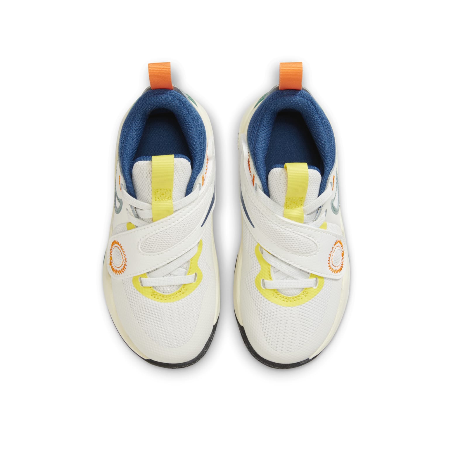 Lookbook (Preschool) Nike Team Hustle D 11 'Sail Bicoastal Opti Yellow' HQ1188-131