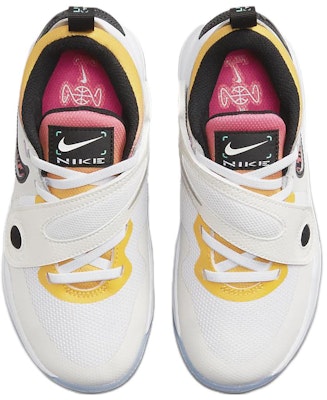 (Preschool) Nike Team Hustle D 11 'White Beige Black' FJ7689-101 Shop (Preschool) Nike Team Hustle D 11 'White Beige Black' FJ7689-101