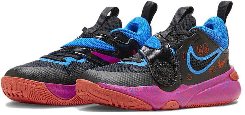(Preschool) Nike Team Hustle D 11 LIL 'Black/Hyper Pink' FD6727-001 Lookbook (Preschool) Nike Team Hustle D 11 LIL 'Black/Hyper Pink' FD6727-001