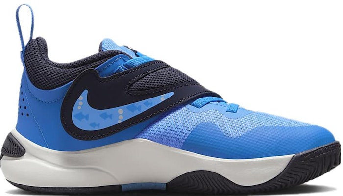 中童 Nike Team Hustle D 11 Lil PS 防滑減震 低筒 兒童籃球鞋 藍白 Order 中童 Nike Team Hustle D 11 Lil PS 防滑減震 低筒 兒童籃球鞋 藍白