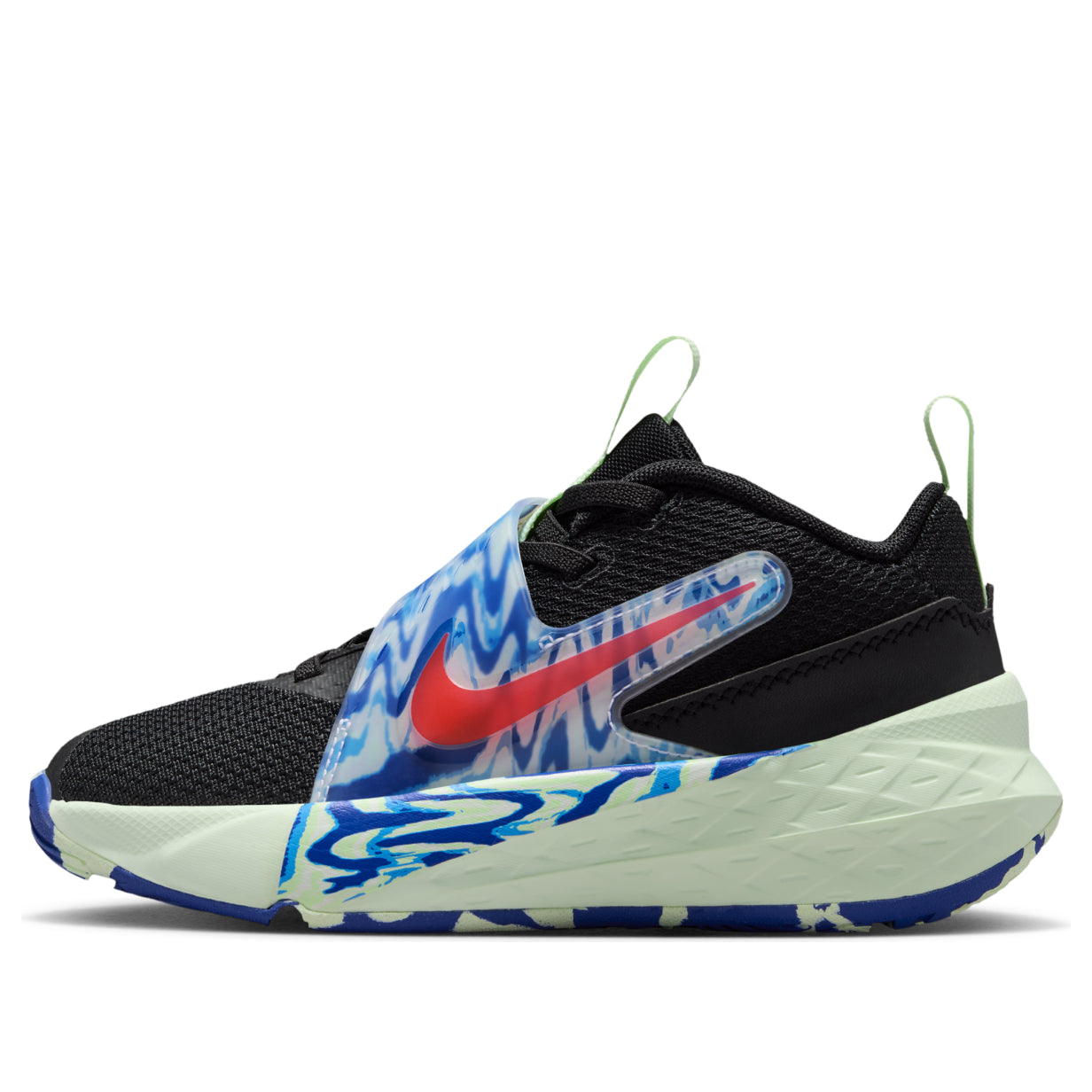 Buy (PS) Nike Team Hustle D 12 ''Noir Game Royal'' IQ0814-001
