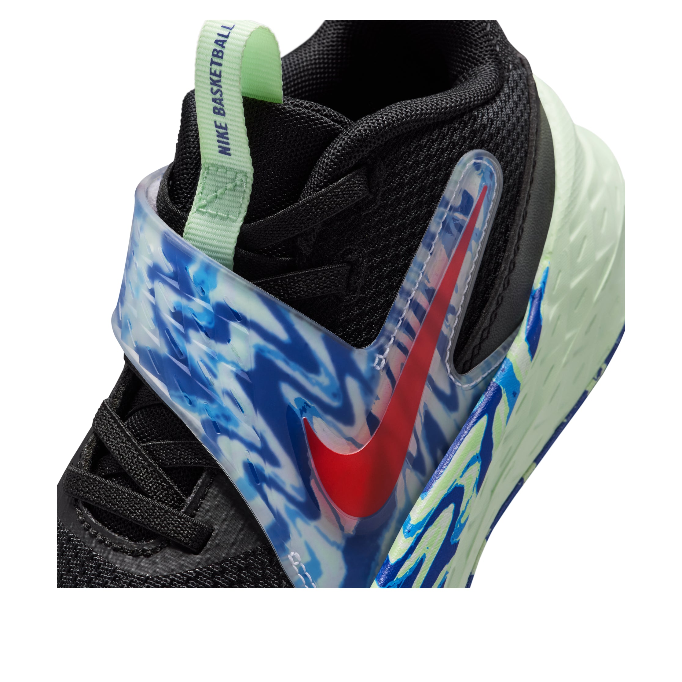 Purchase (PS) Nike Team Hustle D 12 ''Noir Game Royal'' IQ0814-001
