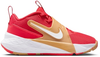 (Preschool) Nike Team Hustle D 12 University Red Metallic Gold HF6280-603 (Preschool) Nike Team Hustle D 12 University Red Metallic Gold HF6280-603