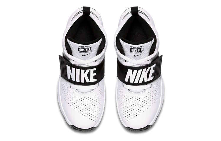 Lookbook (PS) ナイキ チーム ハッスル D 8 白黒 (Nike Chīmu Hassuru D 8 Shirokuro) 881942-100