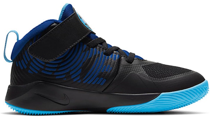 中童 Nike Team Hustle D 9 低筒 籃球鞋 黑藍 Order 中童 Nike Team Hustle D 9 低筒 籃球鞋 黑藍