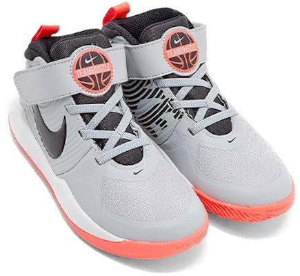 (Preschool) Nike Team Hustle D 9 'Gray Orange' AQ4225-007 Lookbook (Preschool) Nike Team Hustle D 9 'Gray Orange' AQ4225-007
