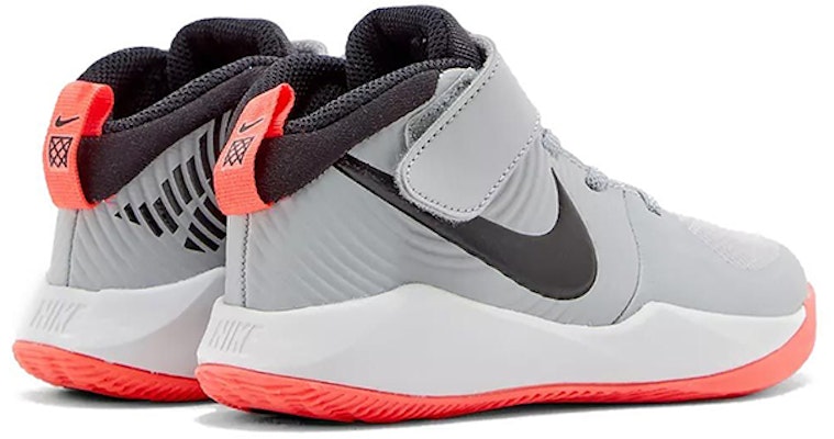 (Preschool) Nike Team Hustle D 9 'Gray Orange' AQ4225-007 Shop (Preschool) Nike Team Hustle D 9 'Gray Orange' AQ4225-007