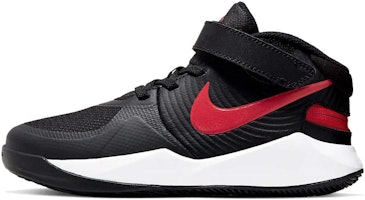 (Preschool) Nike Team Hustle D 9 FlyEase 'Black Gym Red' BV2951-061 (Preschool) Nike Team Hustle D 9 FlyEase 'Black Gym Red' BV2951-061