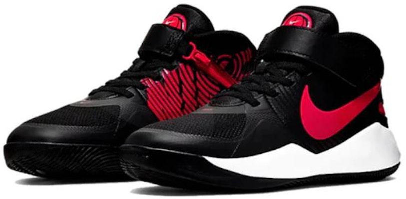 (Preschool) Nike Team Hustle D 9 FlyEase 'Black Gym Red' BV2951-061 Lookbook (Preschool) Nike Team Hustle D 9 FlyEase 'Black Gym Red' BV2951-061