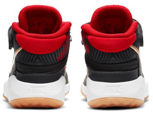 (Preschool) Nike Team Hustle D 9 FlyEase 'Black Red Gold' BV2951-003 Purchase (Preschool) Nike Team Hustle D 9 FlyEase 'Black Red Gold' BV2951-003
