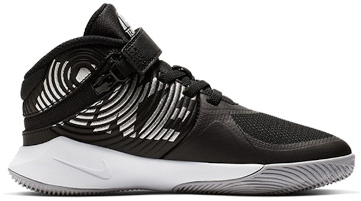 (Preschool) Nike Team Hustle D 9 FlyEase 'Black Silver' BV2951-001 Order (Preschool) Nike Team Hustle D 9 FlyEase 'Black Silver' BV2951-001