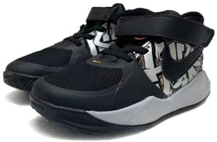 (PS) Nike Team Hustle D 9 FlyEase 'Hitam Putih Jingga Terang' CQ4868-001 Lookbook (PS) Nike Team Hustle D 9 FlyEase 'Hitam Putih Jingga Terang' CQ4868-001