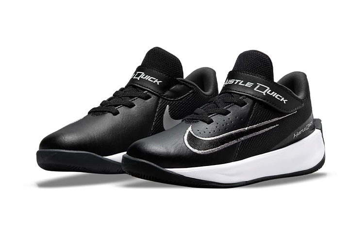 (PS) Nike Team Hustle Quick 3 'Black White' 圖 3