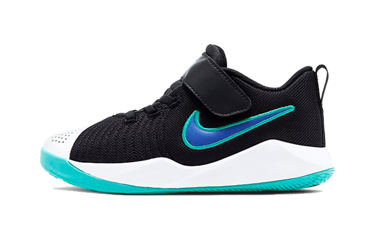 (PS) Nike Team Hustle Quick 9 'Black Oracle Aqua'