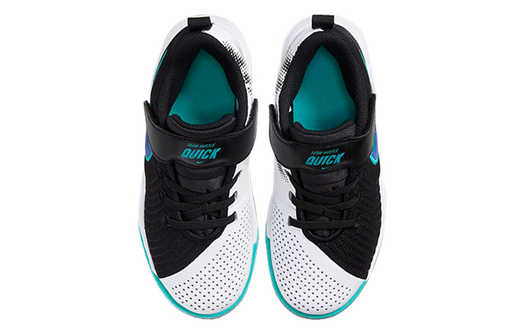 (PS) Nike Team Hustle Quick 9 'Black Oracle Aqua' 圖 4