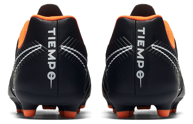 Purchase 兒童 Nike Tiempo Legend 7 Club FG 硬場地足球鞋 黑橙色