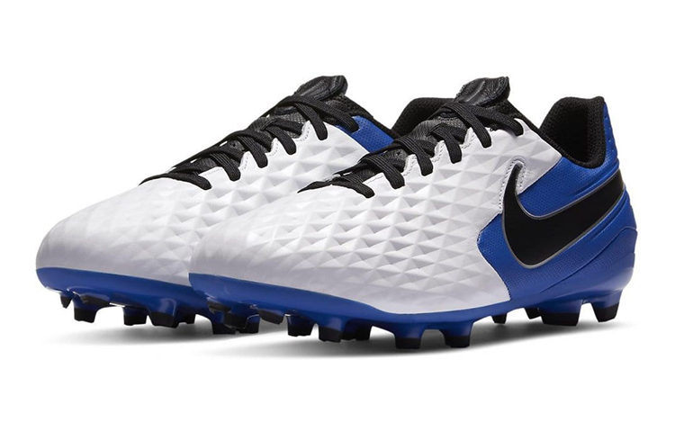 Lookbook (PS) 나이키 티엠포 레전드 8 아카데미 FG/MG '화이트 블루' AT5732-104