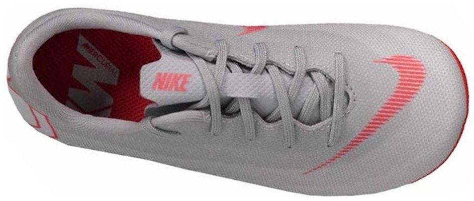 (Preschool) Nike Vapor 12 Academy MG 'Grey Red' AH7349-060 Lookbook (Preschool) Nike Vapor 12 Academy MG 'Grey Red' AH7349-060