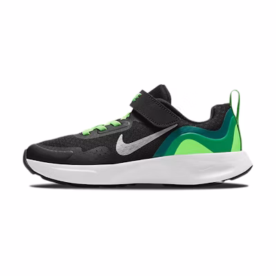(PS) Nike Wearallday 'Black Green Strike'
