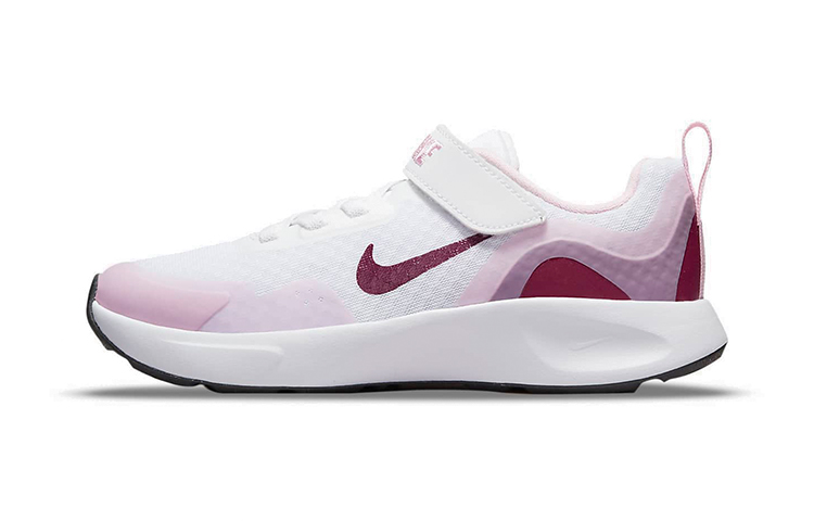 (PS) Nike Wearallday 'White Dark Beetroot'