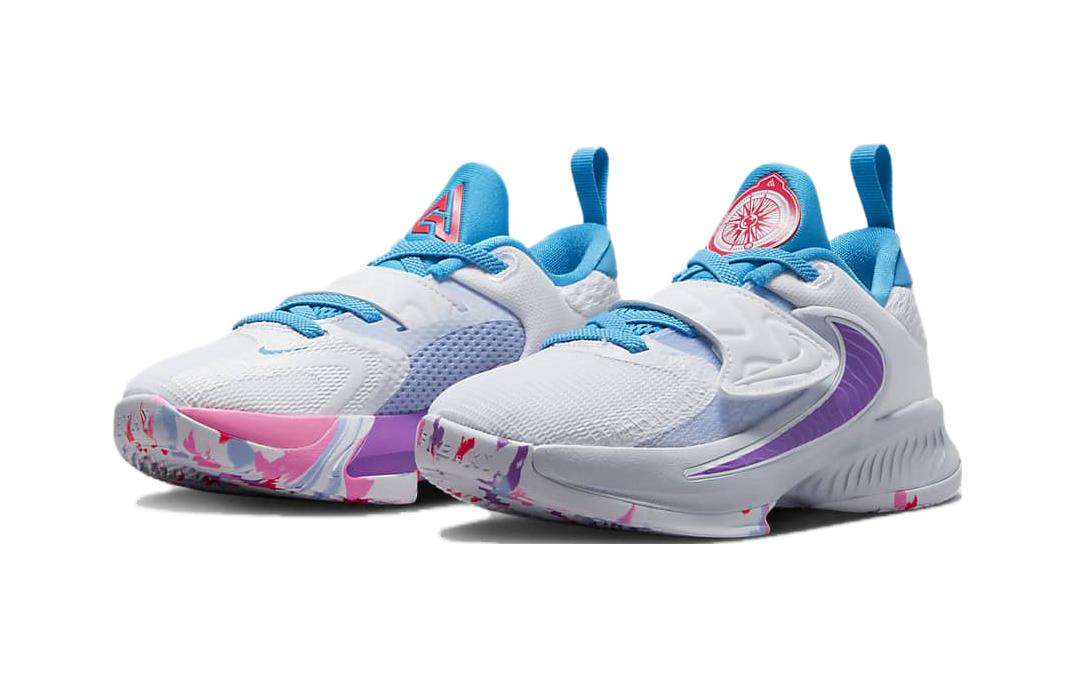 Lookbook (Preschool) Nike Zoom Freak 4 'Light Pillars' DQ0552-102