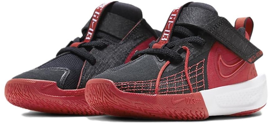 童鞋 Nike Air Zoom G.T. Cut 3 耐磨 中幫 兒童籃球鞋 紅黑 Lookbook 童鞋 Nike Air Zoom G.T. Cut 3 耐磨 中幫 兒童籃球鞋 紅黑