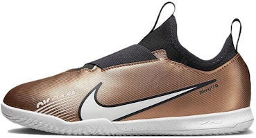 (Preschool) Nike Zoom Mercurial Vapor 15 Academy IC 'Metallic Gold-Black' DR6049-810 (Preschool) Nike Zoom Mercurial Vapor 15 Academy IC 'Metallic Gold-Black' DR6049-810