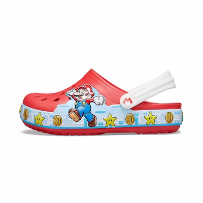 (PS) Nintendo Crocs Classic Lights Clog 'Fun Lab - Super Mario'