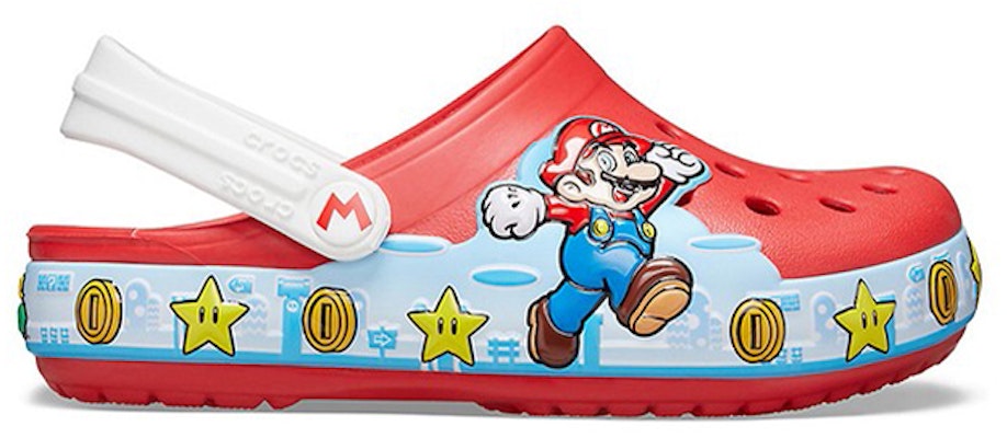 (Preschool) Nintendo x Crocs Classic Lights Clog 'Fun Lab - Super Mario' 206438-8C1 Order (Preschool) Nintendo x Crocs Classic Lights Clog 'Fun Lab - Super Mario' 206438-8C1