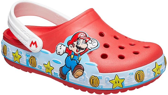 (Preschool) Nintendo x Crocs Classic Lights Clog 'Fun Lab - Super Mario' 206438-8C1 Lookbook (Preschool) Nintendo x Crocs Classic Lights Clog 'Fun Lab - Super Mario' 206438-8C1