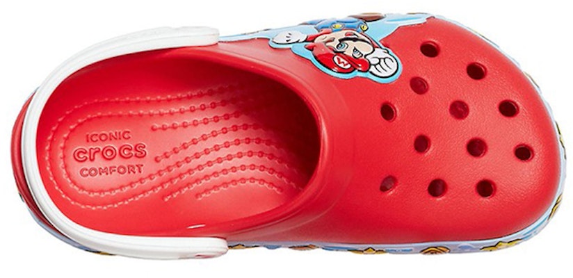 (PS) Nintendo x Crocs Classic Lights Clog 'Fun Lab - Super Mario' 206438-8C1 Purchase (PS) Nintendo x Crocs Classic Lights Clog 'Fun Lab - Super Mario' 206438-8C1