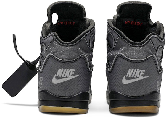 (Preschool) Off-White x Air Jordan 5 Retro SP 'Muslin' CV4827-001 Details for (Preschool) Off-White x Air Jordan 5 Retro SP 'Muslin' CV4827-001