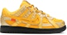 (PS) 오프화이트 x 나이키 에어 러버 덩크 '유니버시티 골드' CW7410-700