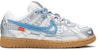 (PS) Off-White x Nike Air Rubber Dunk 'University Blue' Biru Universiti CW7410-100